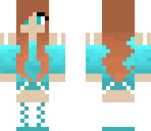 blue girl