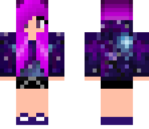 edited cute space girl