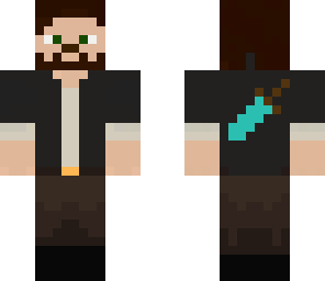 exploer with sword