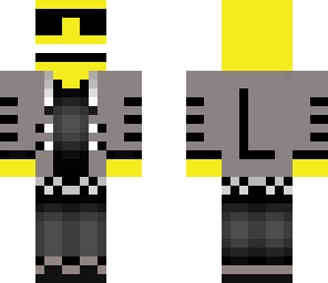 lemon with gray hoodie