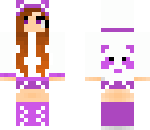 purple panda cutie