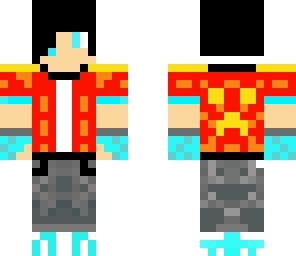 cooled cyan dude with headphones and gloves