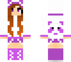 purple panda cutie