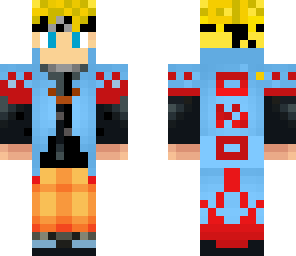 blue naruto uzumaki