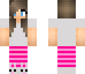 pink pj girl