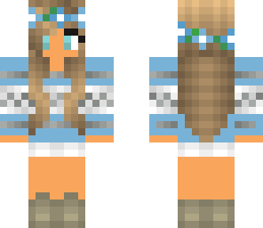 blue sweater girl