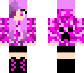 even more fixed pink creeper girl