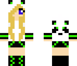 green panda