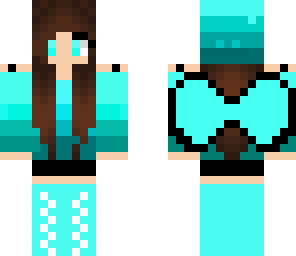 blue girl