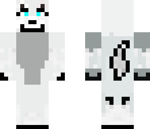 white animal wolf