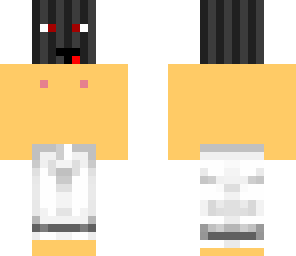 derping guy with white pants and a ski mask