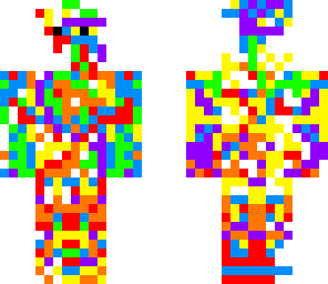 random rainbow man