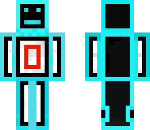 tron blue man