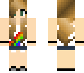 rainbow girl