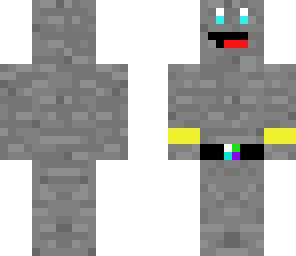backwards stone man
