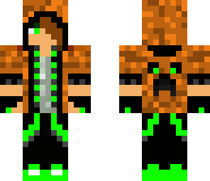 orange hooded boy