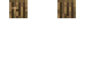 a wooden head