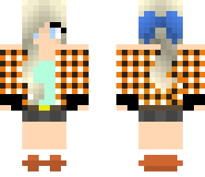 checkerd girl - pacgirl