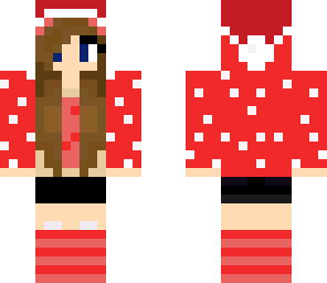 edited christmas girl