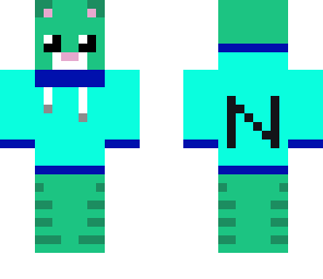 green cute cat