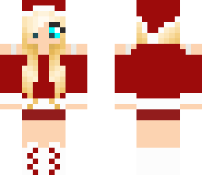 christmas girl with earmuffs 