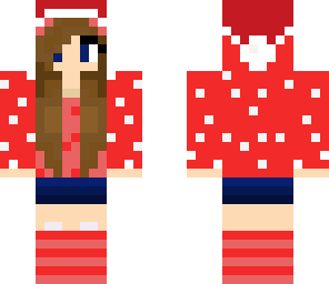 edited christmas girl