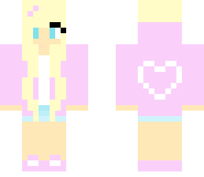  pink hoodie girl
