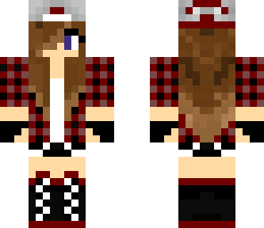 checkered girl edit