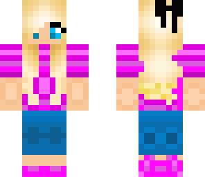 chica violeta