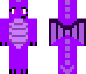 purple girl dragon