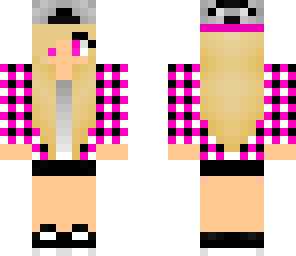pink cool girl
