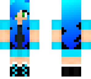 blue girl