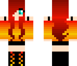 edited fire girl