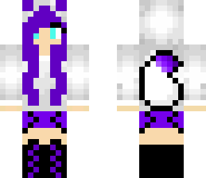 purple fox girl
