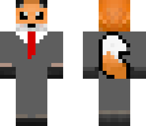 fox in a suit