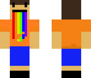 baby rainbow as a kid