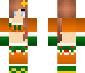 christmas tree girl