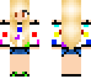 colorful girl