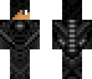 black parkour suit