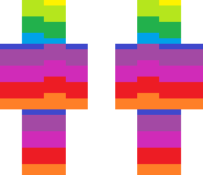 Rainbow Cape | Minecraft Skin