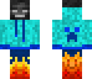 wither  in a blue blouse
