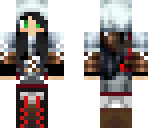 assassin gal with blood