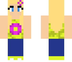 flower girl blonde