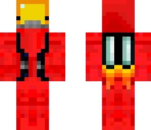 space suit with helmet