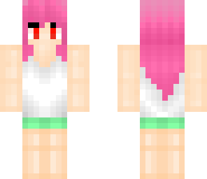 pink hair