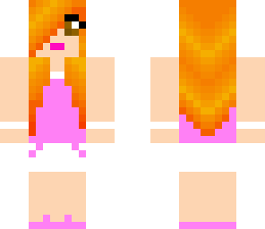 pink beach girl