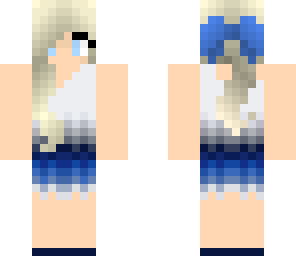 blue girl