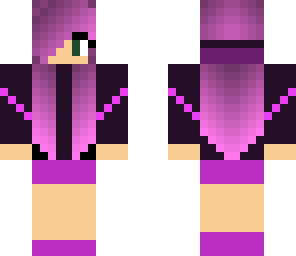purple girl gamer