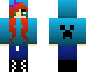 teal creeper hoodie