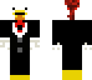 chicken in a suit